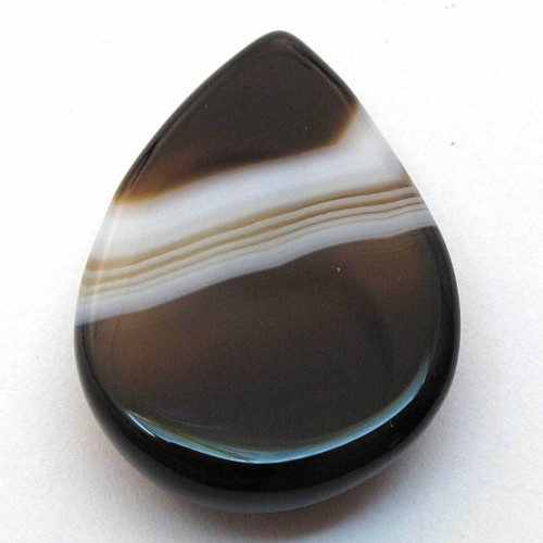 Kabošon onyx kapka 30mm REZERVACE — foto 2