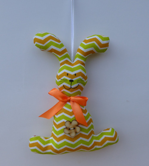 Zajíček barevný chevron — foto 2