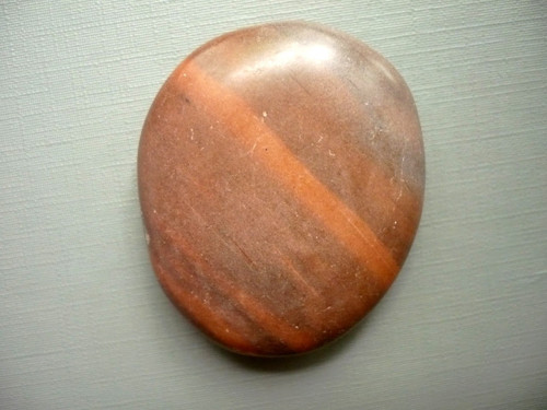 Placka - jaspis zebra 47 mm, č.362w — foto 2