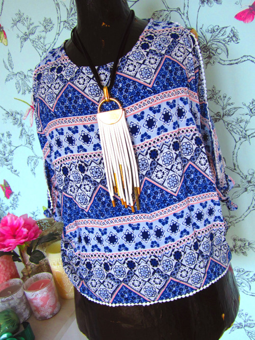 Top boho hippie — foto 3