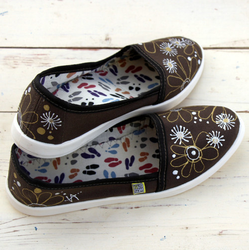 Malované botky elegantní - šedá- vel.35-40 — foto 3