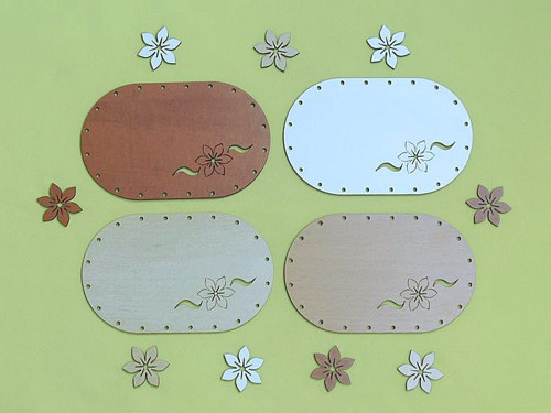 Kytičky HDF prům. 4cm - sada 9ks ( 3 barvy) — foto 2