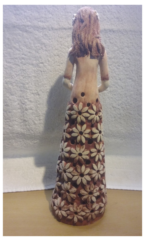 Dívka kytky svítící — foto 2