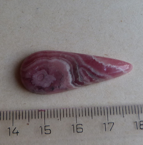 Rodochrozit kabašon - 3,8 cm - Extra !!! — foto 4