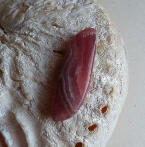Rodochrozit kabašon - 4,1 cm - Extra !!! — foto 5