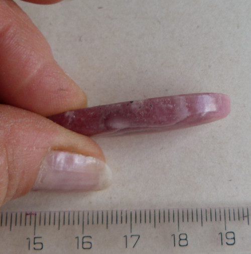 Rodochrozit kabašon - 4,1 cm - Extra !!! — foto 6