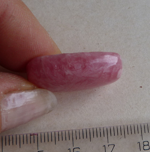 Rodochrozit kabašon - 2,6 cm - Extra !!! — foto 5