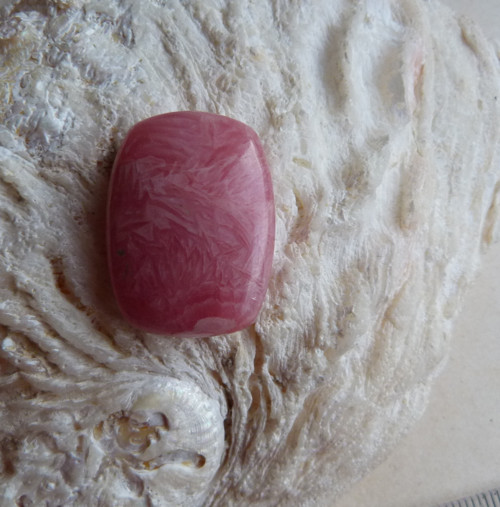 Rodochrozit kabašon - 2,6 cm - Extra !!! — foto 6