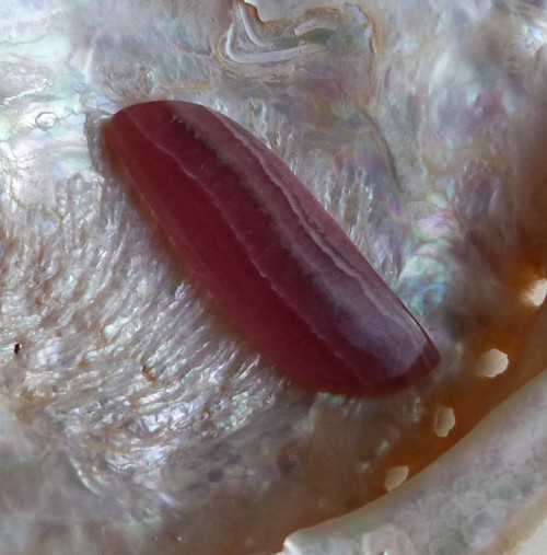 Rodochrozit kabašon - 4,6 cm - Extra !!! — foto 5
