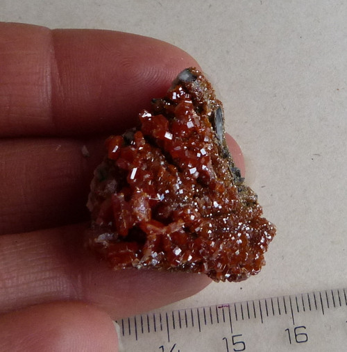 Vanadinit, baryt - 3,1 cm — foto 2