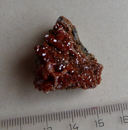 Vanadinit, baryt - 3,1 cm — foto 4