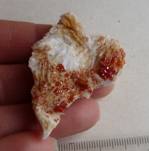 Vanadinit, baryt - 4,6 cm — foto 2