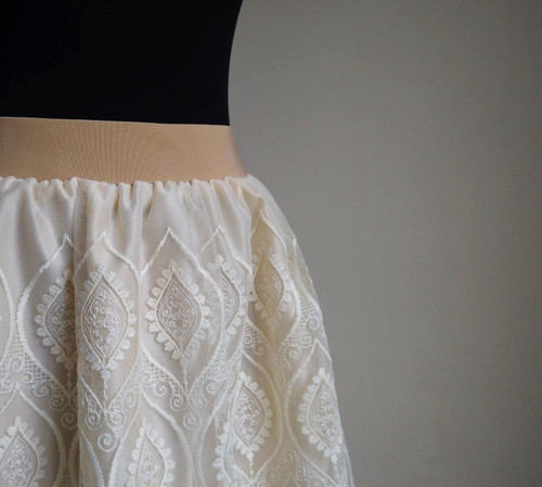 Sukně Jezinka krémová — foto 5