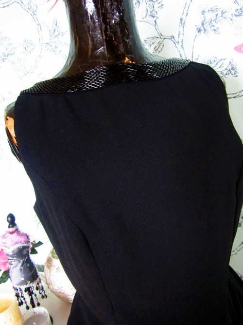 Vintage long black dress — foto 2