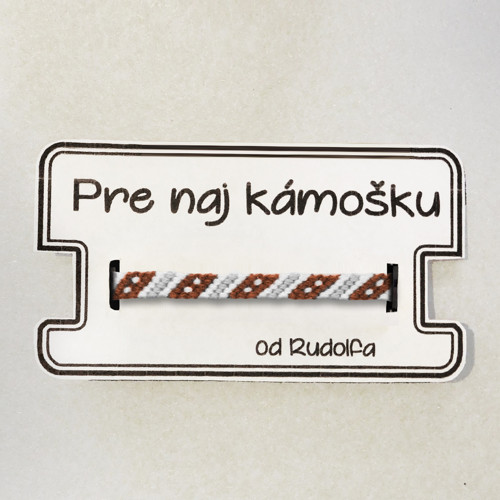 Šťastie - pletený náramok — foto 2