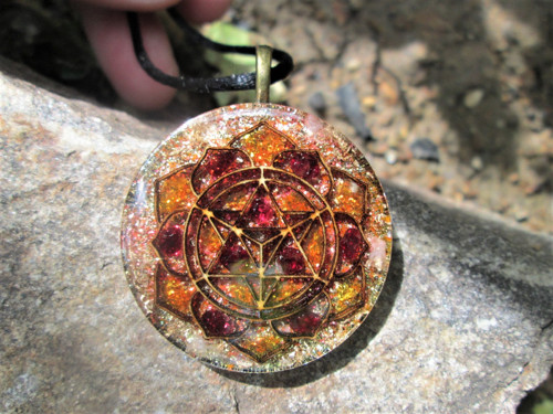 Talisman ,, Sri Yantra Slunce " — foto 3