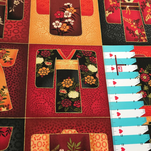 Japonská zahrada 2 - zlatotisk PANEL — foto 4