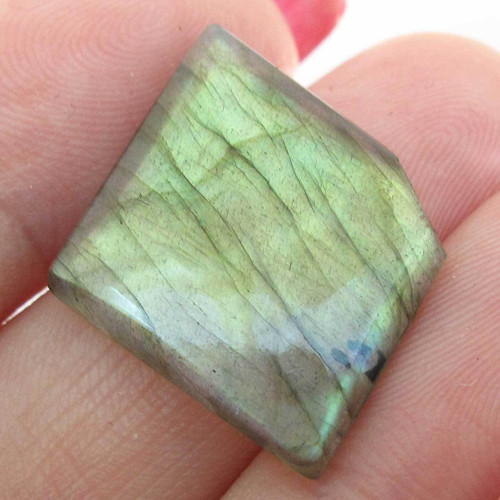 Kabošon labradorit geometrický 26mm — foto 3