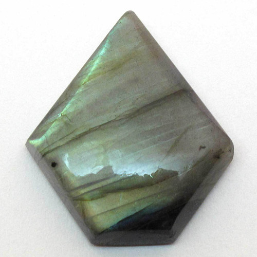Kabošon labradorit geometrický 32mm — foto 4