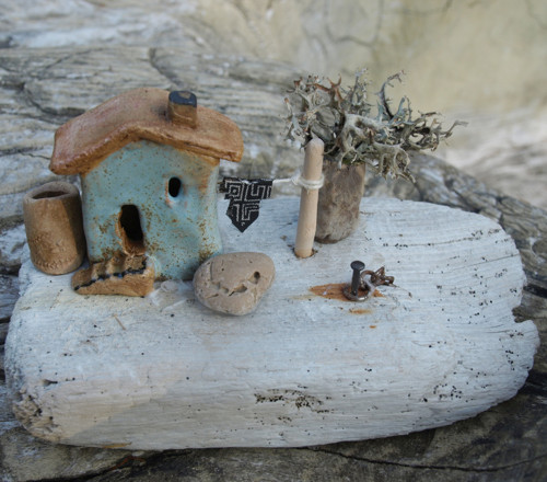 Driftwood a keramika - domeček u moře — foto 2