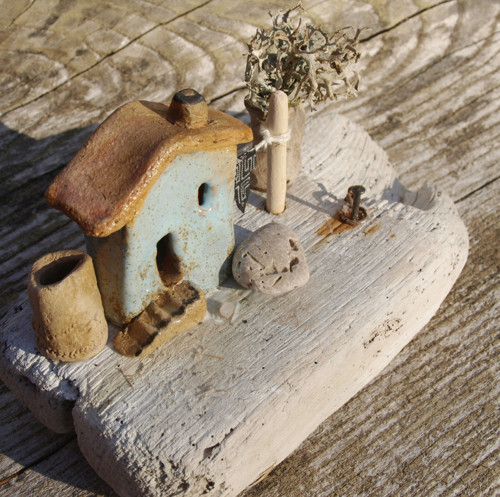 Driftwood a keramika - domeček u moře — foto 5