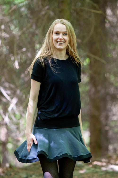 Sukně FEE antracitová — foto 2