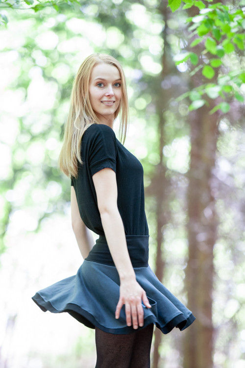 Sukně FEE antracitová — foto 3