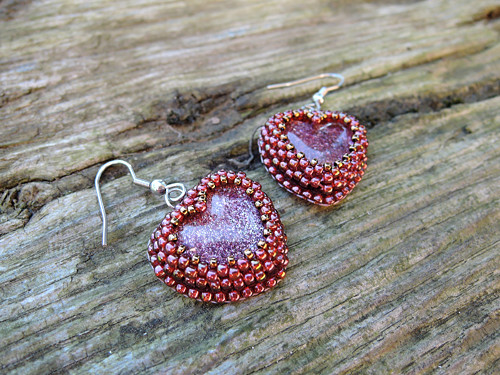 Srdcovky "Burgundy" — foto 3