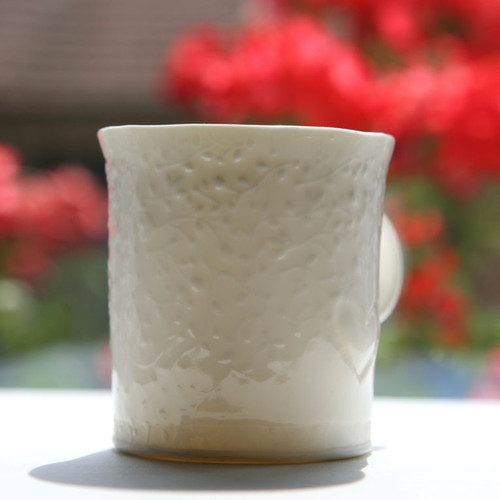 Chytám slunce...srdcový (porcelán) — foto 2