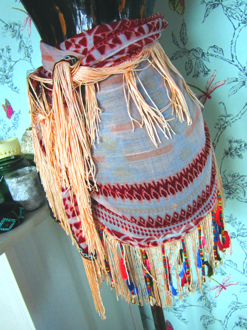 Šátek etno boho indiánský — foto 4