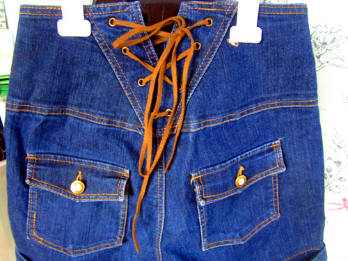 Kraťásky jeans "pin-up" — foto 5