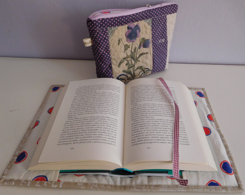 Patchwork - souprava s maceškami — foto 4