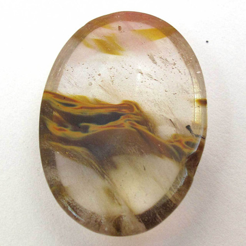 Kabošon cherry křišťál ovál 25mm — foto 2