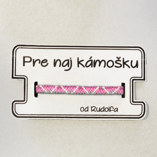 Lúče - pletený náramok — foto 2