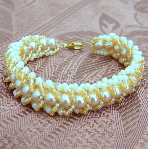 Náramek Honey Pearls — foto 4