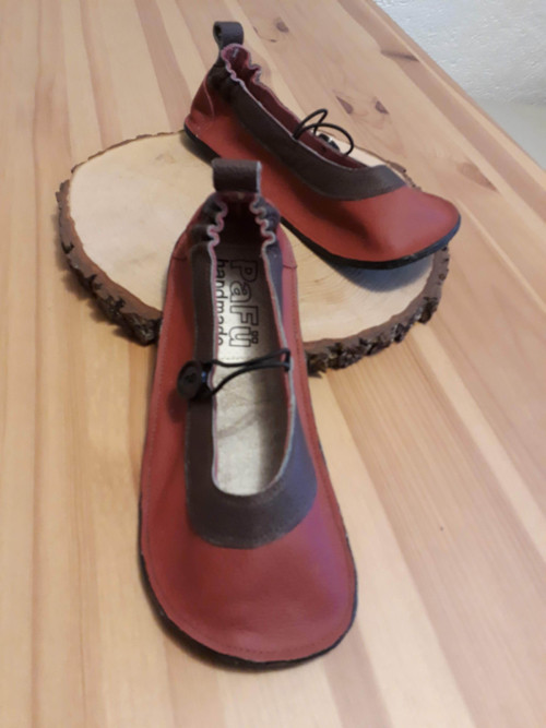 Kožené barefoot baleriny — foto 3