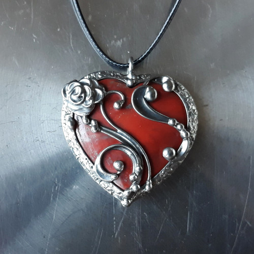 Heart (jaspis) — foto 2