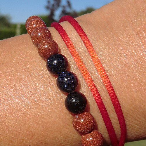 Energetický * Třpytivý Avanturin / goldstone — foto 5