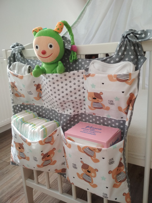Medvídek - široký kapsář na postýlku — foto 3