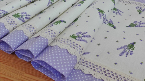 Napron lavender s kraječkou — foto 2