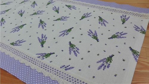 Napron lavender s kraječkou — foto 3