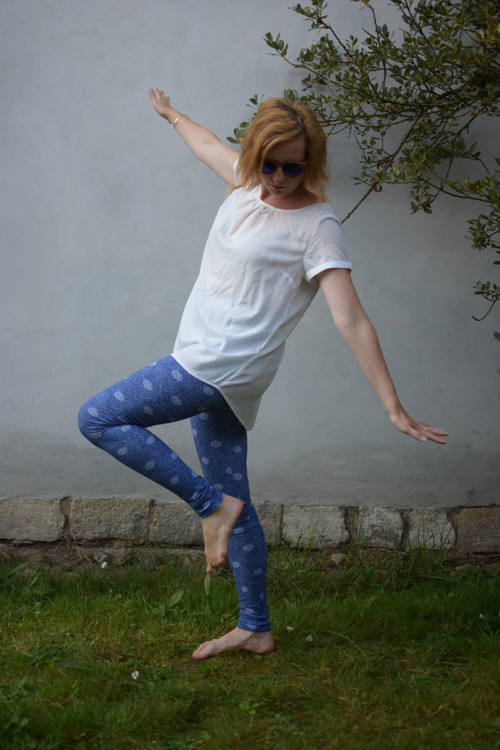 Legíny denim, vel. XS-S — foto 2