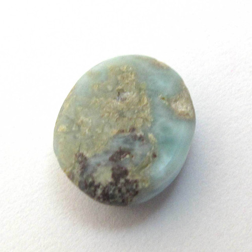 Kabošon larimar ovál 11,9mm — foto 2
