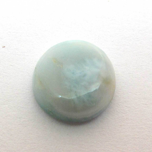 Kabošon larimar kruh 11,1mm — foto 3
