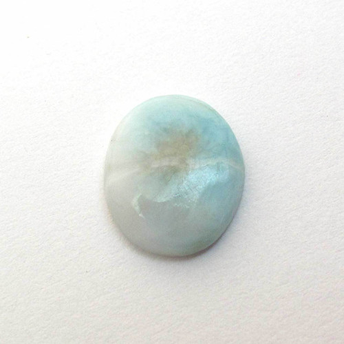 Kabošon larimar ovál 12,3mm — foto 2