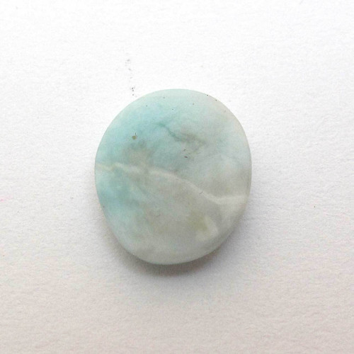 Kabošon larimar ovál 12,3mm — foto 4