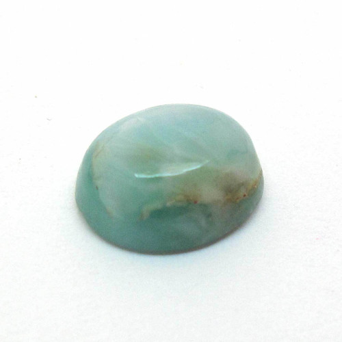 Kabošon larimar ovál 12,1mm REZERVACE — foto 4