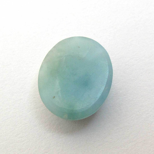 Kabošon larimar ovál 12,1mm REZERVACE — foto 5