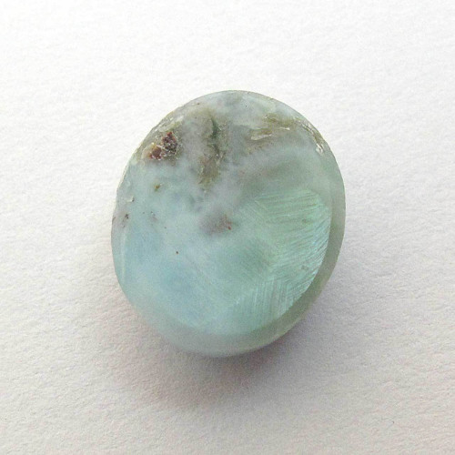 Kabošon larimar ovál 11,0mm — foto 5