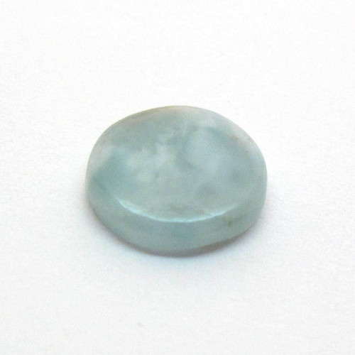 Kabošon larimar kruh 12,0mm REZERVACE — foto 3